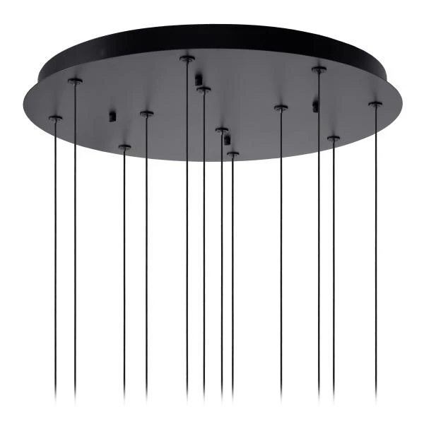 Lucide Premium GISELA - Lámpara colgante - Ø 61 cm - LED Regul. - 12x3,5W 2700K - Ámbar - detalle 4